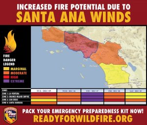 Hours Suspension & Road Closures as California Fires Blare