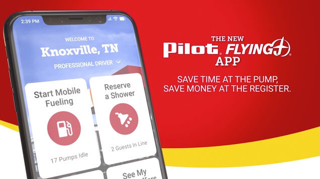 Pilot Flying J New Mobile App
