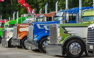 NHH Ready for 75 Chrome Shop Truck Show